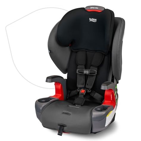 Britax Grow with You Harness-2-Booster Car Seat, 2-in-1 High Back Booster, Quick-Adjust 5-Point Harness, Mod Black Peanut Changer, Travel Booster Seat, Toddler Booster Seat, Toddler Car, Toddler Chair, Toddler Car Seat, Convertible Car Seat, Booster Car Seat, House Photos