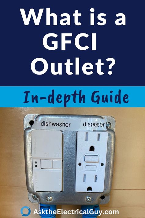 Two installed GFCI outlets - one is a dead front. Electrical Knowledge, Electrician Tools, Electrical Projects, Electrical Outlets, The Details, How To Know, Circuit, Gaming Products, Bathrooms