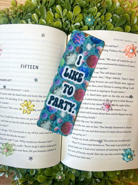 Cute Bookmarks, Disco Balls, Star Stickers, Printable Vinyl, Any Book, Book Accessories, I Fall, Designs To Draw, Original Design