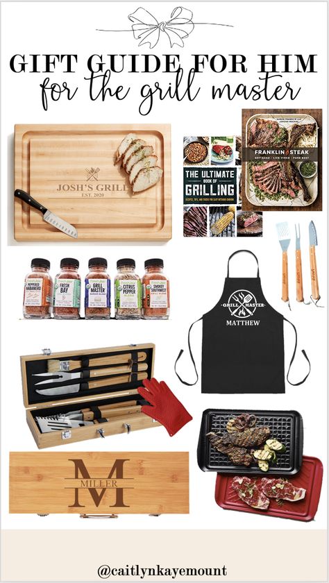 Grill Gifts For Men, Grilling Gift Basket Ideas, Gifts For Grillers, Grill Gift Basket, Grill Gifts, Grill Kit, Bbq Kit, Grill Cart, Diy Gifts For Men