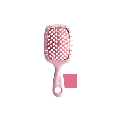 UNbrush Detangling Hair Brush Mini - Peony - FHI Heat™ Mini Hair Brush, Mini Pastel, Bday Wishlist, Mini Brush, Polished Hair, Detangling Hair, Detangling Hair Brush, Detangler Spray, Unruly Hair