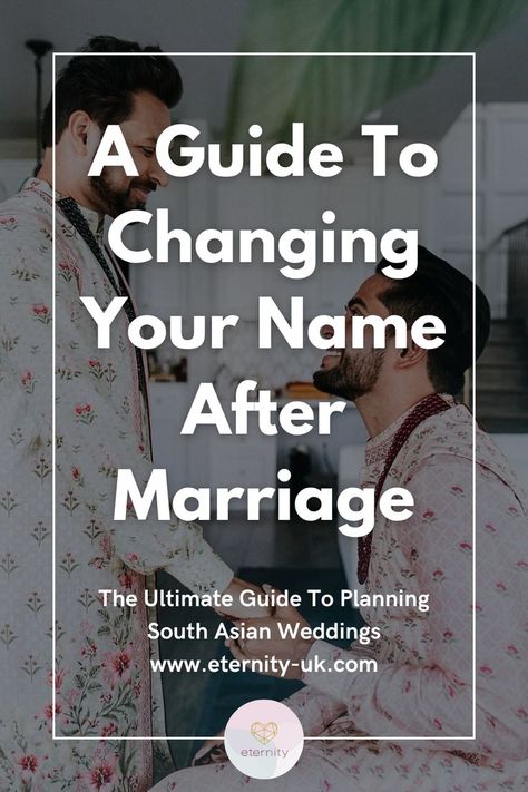 Are you changing your name after marriage? Here is absolutely everything you need to consider, and exactly how you can change your name with ease. Follow for more wedding planning tips, wedding inspiration and wedding suppliers. Passport Application, Changing Your Name, After Marriage, Marriage Certificate, Name Change, Wedding Essentials, South Asian Wedding, Wedding Prep, New Names