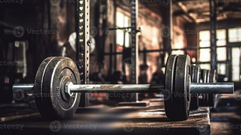 Weights next to barbell in a gym. Gym Landscape, Landscape Images, Abs Workout Routines, Tree Saw, Heart Tree, Workout Routines, A Gym, Cityscape Photos, Logo Banners