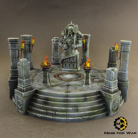 Age Of Sigmar Terrain, Warhammer Tabletop, Warhammer Terrain, Houses Ideas, Age Of Sigmar, Painting Studio, Warhammer Fantasy, Tabletop Games, Battlefield