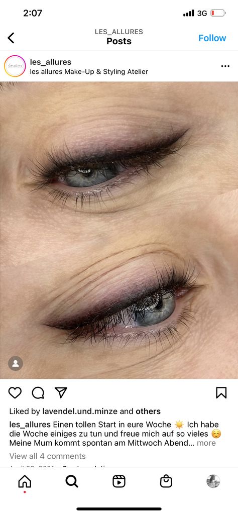 Ombre Permanent Eyeliner, Winged Permanent Eyeliner, Permanent Eyeliner Styles Tattoo, Ombre Eyeliner Tattoo, Shaded Eyeliner Tattoo, Permanent Eyeliner Styles, Permanent Eyeshadow, Eyeliner Tattoo Permanent, Eyeliner Permanent Makeup