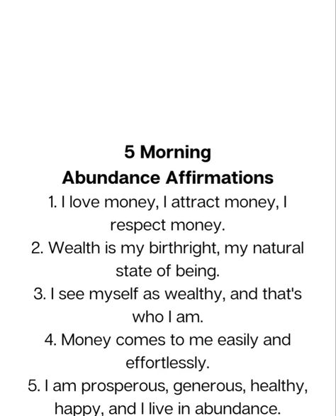 Healing Journaling, Morning Mantra, Healing Affirmations, Gratitude Affirmations, Vision Board Affirmations, Wealth Dna, Affirmations For Happiness, Daily Positive Affirmations, Abundance Affirmations