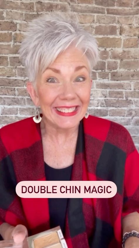 Marcy Jo Dixon (@marcy_jo_) | Instagram profile Short Hair Volume, Silver Hairstyles, Spikey Short Hair, Spray Makeup, Hair 50, Texture Hair, My Top 3, Short Hair Pixie Cuts, Hair Pixie