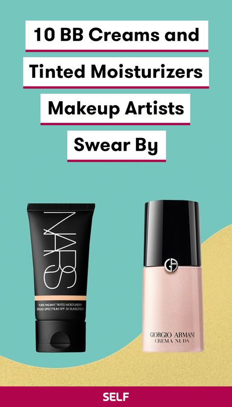 It’s no wonder both of these products are loved by the pros for a healthy-looking glow—along with the coverage to hide dark spots, hormonal acne, or fine lines. They also come at a range of price points, from drugstore to high-end. Here are some tinted moisturizers and BB creams that makeup artists recommend for all budgets. Tinted Makeup, Bb Creams, Drugstore Products, Hair Tricks, Makeup Steps, Get Glowing Skin, Makeup Step By Step, Hormonal Acne, Trendy Haircuts