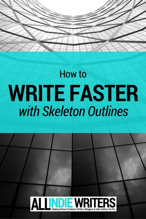 Learn how to use skeleton outlines to write faster. Includes an example of a fleshed out skeleton outline for a blog post. Story Skeleton, Skeleton Outline, Outline Writing, Freelance Copywriting, Skeleton Book, Book Report Template, Book Report Projects, Plot Diagram, Writing Outline