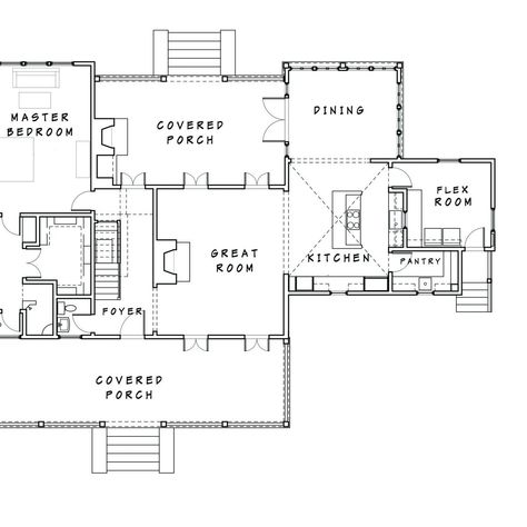 We're Making A Case For The Not-So-Open Floor Plans Functional Floor Plan Layout, Kitchen Separate From Living Room Floor Plan, Not Open Concept Floor Plans, Closed Floor Plan Kitchen, Closed Concept Living Room, Non Open Floor Plan Layout, Closed Concept Kitchen House Plans, Closed Concept House Plans, Closed Floor Plan Layout