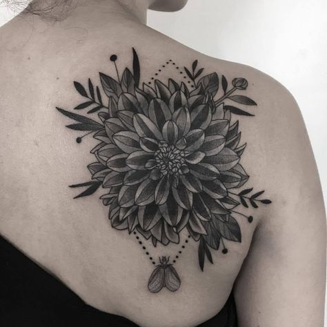 Black dahlia and lacewing #dahliatattoo #flowertattoo #backtattoo #coveruptattoo #greenlacewing #athensgatattooartist... Black Dahlia Tattoo Meaning, Black Dahlia Tattoo, Dahlia Tattoo, Magnolia Tattoo, Tattoo Cover Up, Black Dahlia, Tattoo Cover, Tattoo Cover-up, Cover Up Tattoo