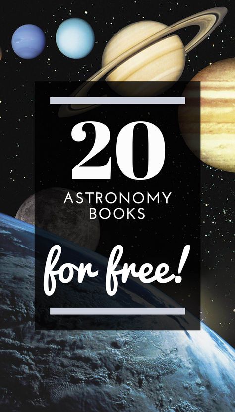 Astronomy books? You've found what you've been looking for! Today we present to you more than 20 books about Astronomy that you can read absolutely free. You can read them online or download them in PDF format. #infobooks #freebooks #pdfbooks #downloadbooks #Astronomybooks #Astronomy Cosmology Books, Astronomy Books For Beginners, Astronomy For Beginners, Best Physics Books, Books About Astronomy, Astrophysics Books, Astronomy Notes, Astronomy Crafts, Astronomy Books