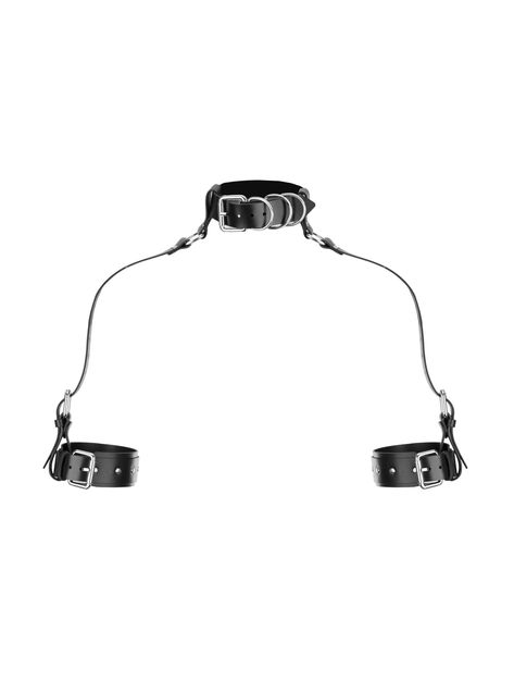 Combat Harness - buy online, Leather body harness in Bleak&Sleek, USA Oc Accessories Ideas, Hip Harness, Character Accessories, Shoulder Harness, Harness Belt, Collar Tips, Inner Warrior, Neck Accessories, Detachable Collar