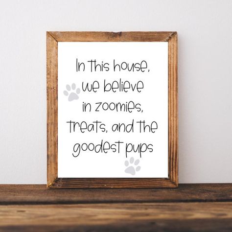 Bedroom For Dogs, Dog Spaces In House, Wall Decor Cricut, Dog Room Decor, Dog Printable, Puppy Room, Printable Dog, Dog Prints, Dog Room