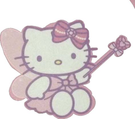 Hello Kitty Fairy, Kitty Fairy, Hello Kitty, Kitty, Collage, Pins