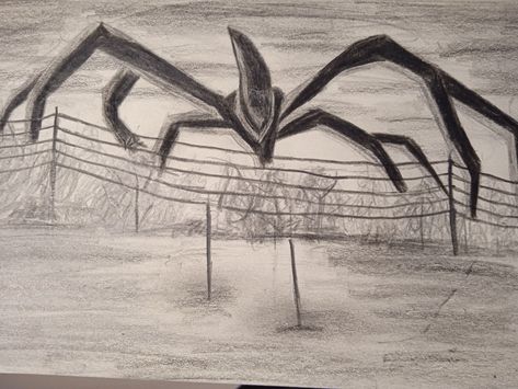 Dibujo de will de Stranger Things: Azotamentes Stranger Things Spider Monster, Desollamentes Stranger Things, Azotamentes Stranger Things, Stranger Things Demogorgon Drawing, Stranger Things Dibujos, Stranger Things Monster, Shadow Monster, Monster Movie, Halloween Bar