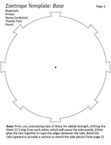 Zoetrope Template Free Printable, Zoetrope Template, Jay Illustration, Project Brief, Stem Elementary, Creative Hub, A Start, Be The One, Moving Image