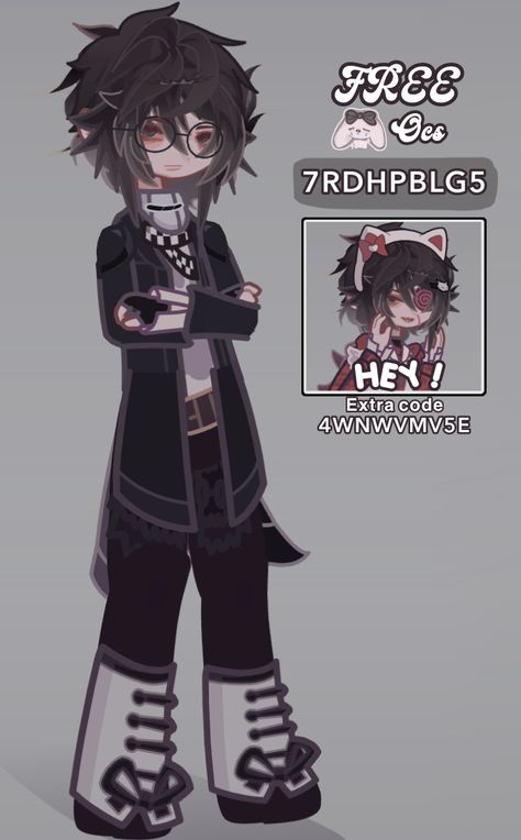 Okay upon further inspection he looks like joker from persona 5 i am tweaking out rn, i also put in an extra cause i acudentally made two of the same thing heh! Vr Chat Avatar Male, Sidekick Character Design, Gacha Life2 Code Ocs, Gl2 Hair Codes Male, Gacha Life 2 Codes Boy, Hair Gacha Life 2 Code, Gacha Life 2 Hair Ideas Male, Gacha Life 2 Outfits Male, Free Gacha Life 2 Oc Codes