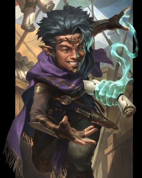 Nathaniel Himawan | Rogue, Arcane Trickster for 2024 D&D Player’s Handbook AD: Emi Tanji Another illustration for the Player’s Handbook, love doing this one… | Instagram Arcane Trickster Rogue, Rogue Arcane Trickster, Kenku Rogue, D D Rogue, Rogue Dnd, Arcane Trickster, The Player, Art Characters, Dnd Characters