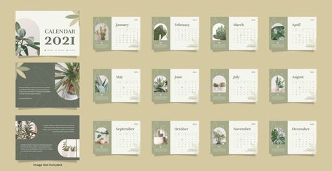 Desk Calendar Layout, Plant Desk, Graphic Design Activities, December Images, Desk Calendar Template, Desk Calendar Design, Calendar Designs, Calendar Design Template, Clean Desk