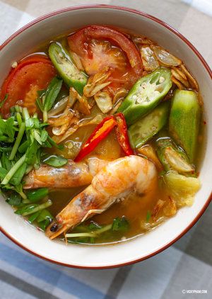 Sweet Sour Shrimp, Hot And Sour Soup Recipe, Sweet And Sour Soup, Recipe With Shrimp, Sour Soup Recipe, Winter Melon Soup, Shrimp Soup Recipes, Home Cooking Recipes, Melon Soup