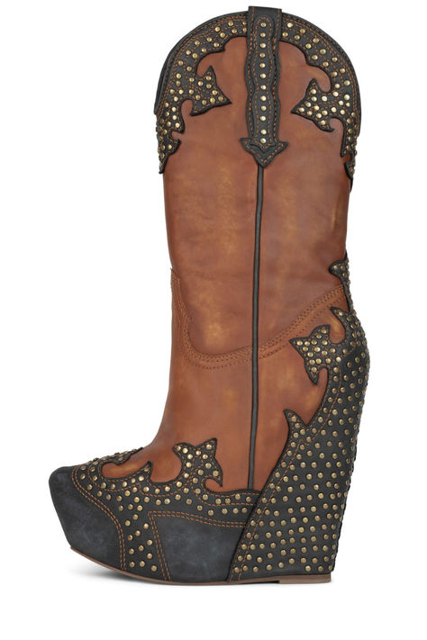 Boot Wedges, Confident Outfit, Knee High Cowboy Boots, Country Thunder, Boots 2024, Digital Wardrobe, Bronze Hair, Closed Toe Heels, Leather Biker Boots