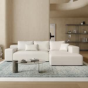 L Shaped Sectional Sofa, Sofa Set For Living Room, L Shaped Sectional, Living Room Minimalist, Room Minimalist, Couch With Chaise, Corner Couch, Comfy Sofa, L Shaped Sofa