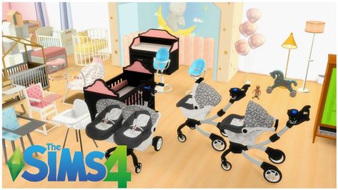 CocoContour | creating Sims and Builds | Patreon Decor Cc Sims 4, Sims 4 Decor, Sims Baby, High Chairs, Baby High Chair, Gerber Baby, Baby Wipes, Baby Decor, Baby Food