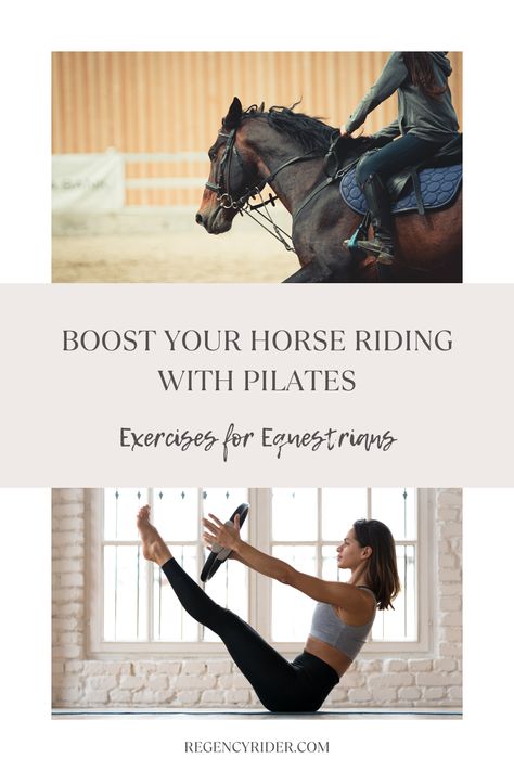 🌟 Boost Your Riding with Pilates! 🐎 Elevate your equestrian skills through Pilates with our latest blog post. Discover targeted exercises to enhance balance, strength, and flexibility for a smoother ride. Improve your performance in the saddle and enjoy a more effective workout routine. Read our guide now!

#EquestrianFitness #PilatesForRiders #HorsebackRidingTips Equestrian Workout, Targeted Exercises, Horseback Riding Tips, Workout Gym Routine, Pilates Exercises, Equestrian Aesthetic, Effective Workout Routines, Balance Exercises, Gym Routine