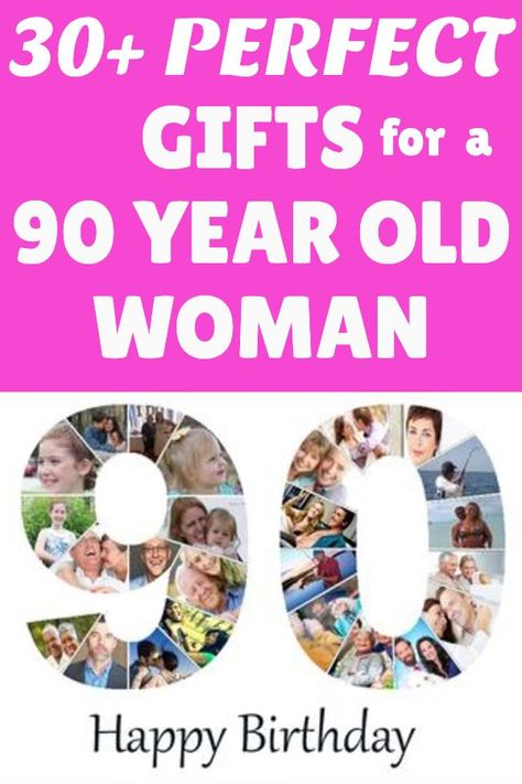 90th Birthday Gift Ideas Female - Looking for unique 90th birthday gifts for her?  Delight Mom, Grandma, or another special lady who is turning 90 with one of these delightful presents!  #90thbirthday #giftsforher #FINDinista 90 Th Birthday Gift Ideas, Ideas For 90th Birthday Party Mom, Ideas For 90th Birthday Celebration, 90th Birthday Party Ideas For Women Mom, 90 Birthday Party Ideas Decoration, 90th Birthday Gift Ideas, 90th Birthday Party Ideas, Birthday Gift Ideas For Mom, 90 Birthday