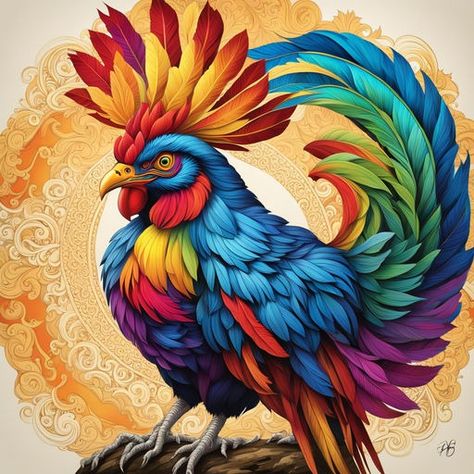 Sarimanok by Donna - Playground Sarimanok Art, One Image, Create Art, Image Generator, Social Media Posts, Creating Art, To Create, Social Media, Media