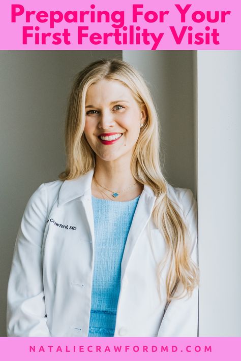 Dr. Natalie Crawford gives you tips on how to prepare and what to expect at your first visit with a fertility doctor. She goes over what you need to share with your doctor, things you need to know about the clinic, the different types of evaluations and more! Doctor Things, Things To Ask, Fertility Doctor, Just Girly Things, Fertility, Girly Things, Different Types, Need To Know, To Share