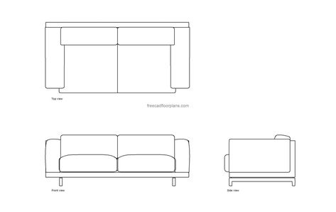 2 seater sofa min Minotti Furniture, Pool Houses Plans, House Plans Design, Floor Plans House, One Storey House, 2 Bedroom House Plans, Swimming Pool House, Courtyard House Plans, House Plans 3 Bedroom