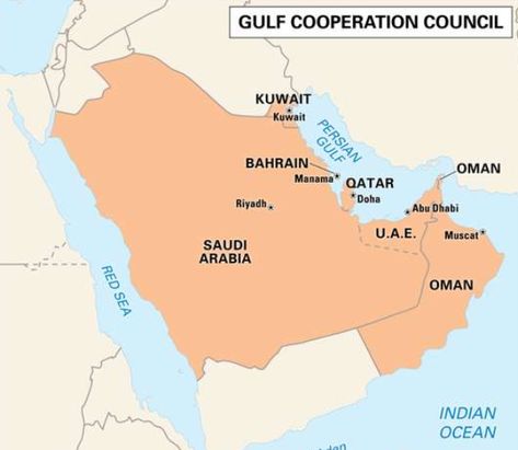 India & Gulf Countries Gulf Countries, What Is Today, Qatar Doha, Religious Freedom, Country Maps, Manama, Economic Development, Red Sea, Riyadh