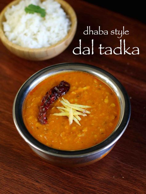 dhaba style dal tadka recipe Food Kerala, Dal Tadka Recipe, Tadka Recipe, Sambhar Recipe, Indian Dinner Recipes, Dal Tadka, Dal Fry, Food Indian, Photography Indian