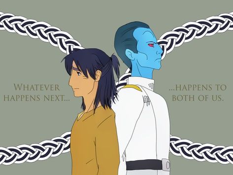 Last Known Trajectory - Chapter 23 - alizrak - Star Wars - All Media Types [Archive of Our Own]   Ezra Bridger, Thrawn and Eli Vanto after Star Wars Rebels finale. Star Wars Rebels Thrawn And Ezra, Ezra Bridger Funny, Thrawn Eli, Ezra And Thrawn Fanart, Thrawn Fanart, Ezra Bridger Fanart, Thrawn Star Wars, Star Wars Rebels Ezra, Ezra Bridger