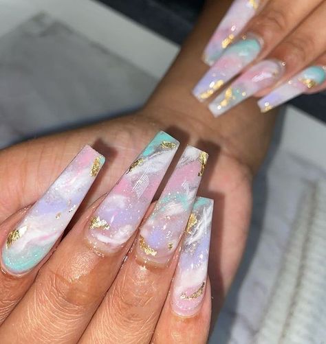 50+ Trending Summer Nails Design Inspo | False Press On Summer Nails 2023 Unghie Sfumate, Fab Nails, Cute Acrylic Nail Designs, Her Nails, Long Acrylic Nails Coffin, Unique Acrylic Nails, Bling Acrylic Nails, Summer Acrylic Nails, Crystal Nails