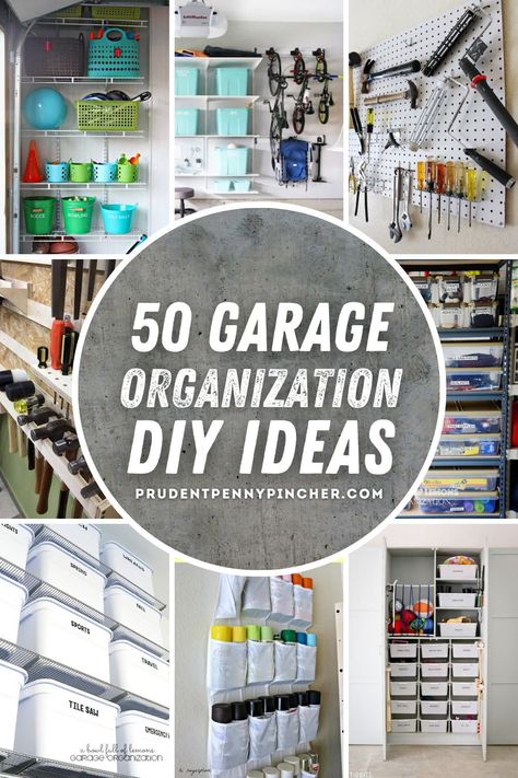 Garage Organizing Ideas, Tool Organization Ideas, Diy Garage Organization, Garage Organizing, Organize And Declutter, Garage Organization Ideas, Diy Garage Storage Cabinets, Garage Storage Ideas, Garage Organization Tips