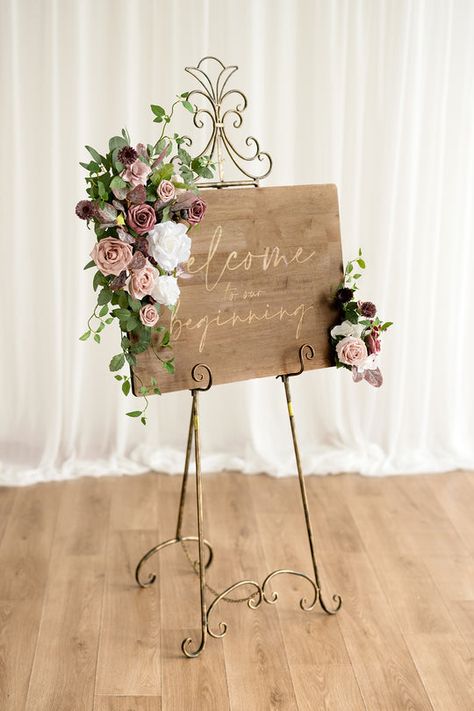 Ling’s moment is a reputable provider of elegant and inexpensive wedding decorations. Browse our selection of dusty rose and mauve-themed wedding decor today. Willow Greenery, Amp Stand, Flower Swag, Flower Sign, Dusty Pink Weddings, Swag Design, Table Garland, Large Flower Arrangements, Mauve Wedding