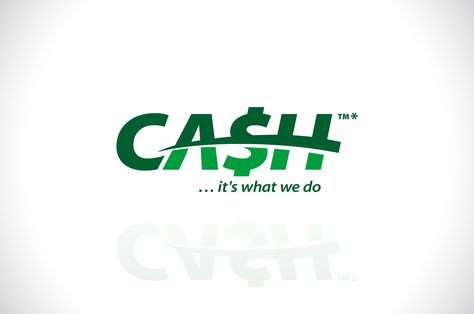 Cash Logo #design #branding #logo #marketing Cash Logo, Branding Design Studio, Finance Logo, Accounting And Finance, Cash Out, By Your Side, Logo Ideas, Mendoza, Branding Inspiration