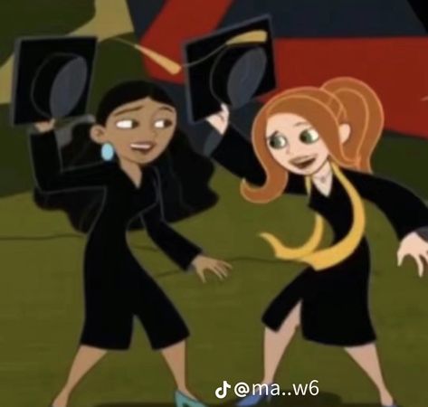 Kim Possible Graduation, Disney Channel Graduation, Graduation Reaction, Anime Graduation, Graduation Icon, Graduation Cartoon, Graduation Wallpaper, Graduation Images, Graduation Photography Poses