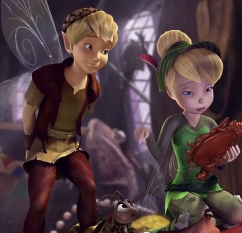 Tinker Bell And Terence, Tinkerbell And Terence, Disney Romance, Future Costume, Tinkerbell And Friends, 90 Anime, Disney Fairies, Tinker Bell, Prince Charming