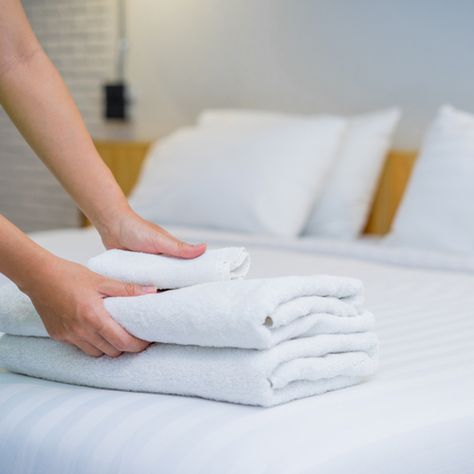 Get Blood Stains Out, Laundry Detergent Brands, Detergent Brands, Hotel Marketing, Hotel Inspiration, Clean Sheets, Hotel Staff, Hotel Amenities, Good Sleep