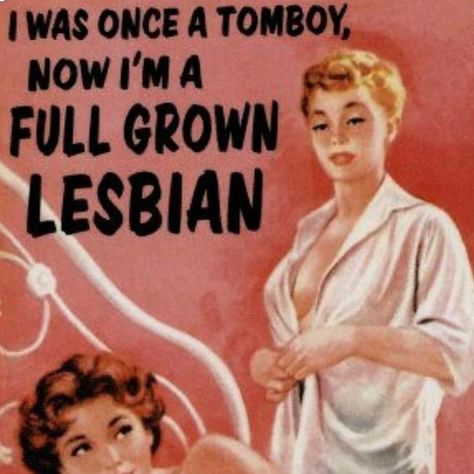 Vintage Lesbian, Lgbt Humor, Short Friendship Quotes, Lesbian Quotes, Vintage Pop, Lesbian Art, Girlfriend Goals, Gay Memes, Lgbt Art