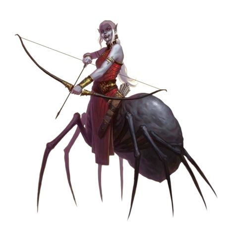 Drider Dnd 5e, Dnd Drider Art, Drider Dnd, Drider Male Art, Underdark Monsters, Drider Art, Drow Dnd, Dnd Vampire, Female Drow