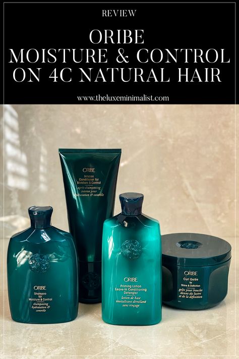 Orbe Hair Products, Oribe Moisture And Control, Luxury Shampoo, Oribe Shampoo, Type 4 Natural Hair, Oribe Hair, Hair Care Oils, Oribe Hair Products, Hair Line