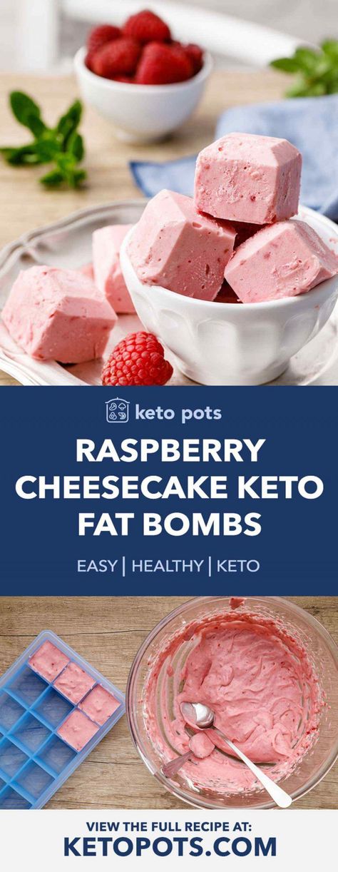 Keto Raspberry Cheesecake Fat Bombs Pudding Chia, Keto Diet List, Fat Bomb, Keto Diet Breakfast, Starting Keto Diet, Fat Bomb Recipe, Diet Breakfast Recipes, Keto Fat, Best Keto Diet