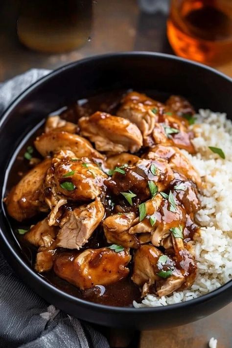 Chicken With Brown Sugar, Baby Ray, Brown Sugar Chicken, Favorite Recipes Chicken, Single Serving Recipes, Brown Sugar Glaze, Sugar Glaze, Chicken Dinners, Single Serving