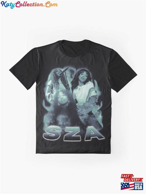 Sza Graphic Tshirt, Sza Merch, Sza Shirt, Sza Concert, Burr Basket, Bucket Gifts, Y2k Shirts, 90s Tshirt, Bootleg Shirt