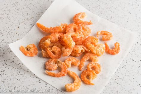 Dried Shrimp | omnivorescookbook.com Homemade Asian Food, Cantonese Cuisine, Dumpling Filling, Yummy Seafood, Dried Shrimp, Frozen Shrimp, Southern Cuisine, How To Cook Fish, Cooking 101